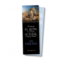Separadores de libros El León de la tribu de Judá / Apocalipsis 5:5