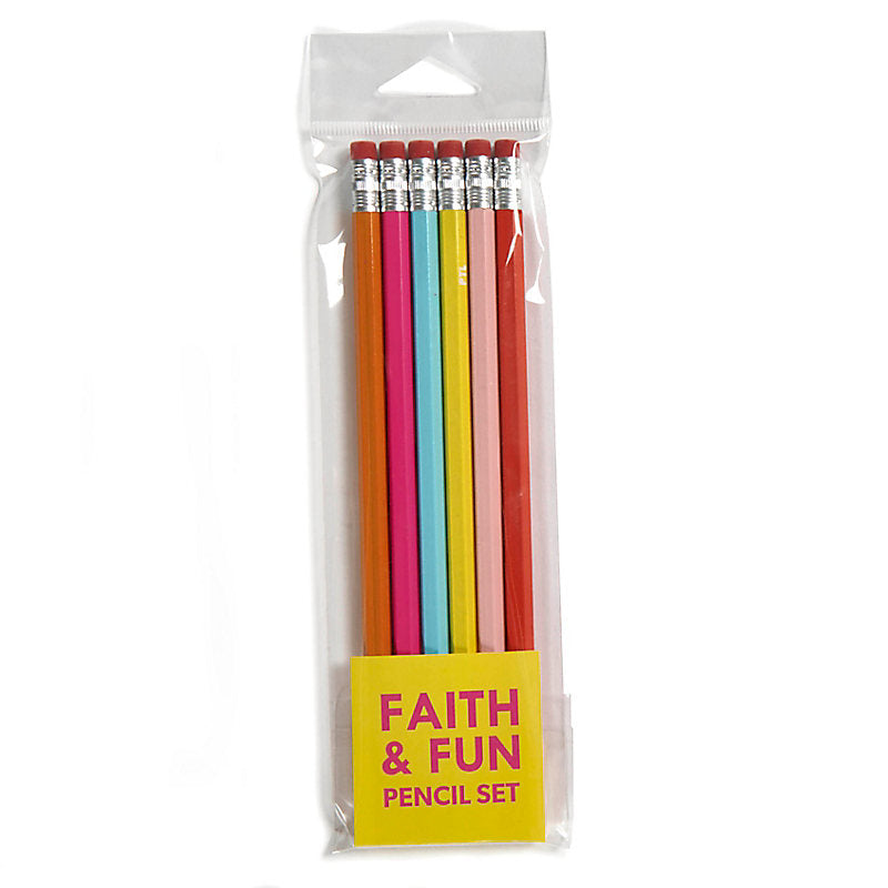 Faith & Fun Pencil Set (6 pk) LifeWay Christian Resources (Author)