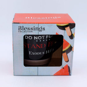 Taza "Blessings Colection" Do not Fear Stand Firm by Luciano's Gifts