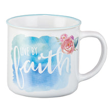 Load image into Gallery viewer, Live By Faith Mug CHRISTIAN ART GIFTS / 2017 / GIFT
