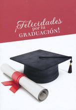 Load image into Gallery viewer, Tarjetas Postales ¡Felicidades por tu Graduación! Pro. 14:23 (Congratulations for your Graduation! Cards, Pro. 14:23) LUCIANO&#39;S / 2017 / GIFT
