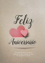 Load image into Gallery viewer, Tarjetas Postales &quot;Feliz Aniversario&quot; by LUCIANO&#39;S GIFTS
