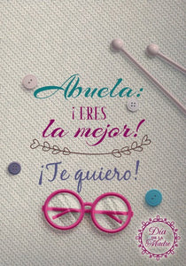 Tarjetas Postales "Abuela ¡Eres la Mejor!" by   LUCIANO'S GIFT