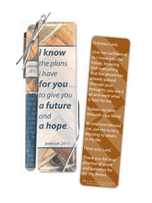 I Know the Plans I Have For You Bookmark and Pen Set CHRIST TO ALL / 2019 / GIFT