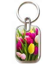 Load image into Gallery viewer, 3D Keychain— Tulipanes
