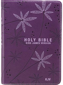 KJV Pocket Bible, Lux Leather, Purple CHRISTIAN ART GIFTS