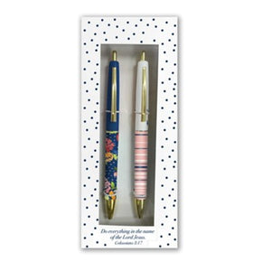 Making a Difference, Colossians 3:17, Pen Gift Set CHRIST TO ALL