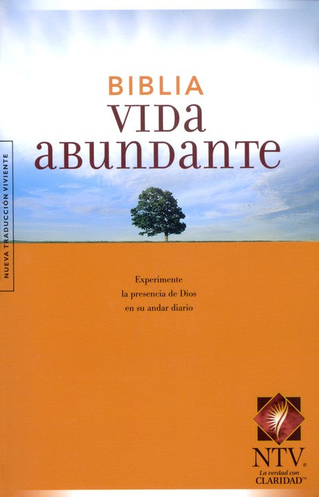 Biblia Vida Abundante NTV, Enc. Rústica by TYNDALE HOUSE