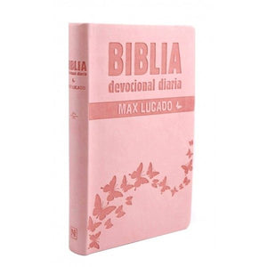 Biblia RVR60 DEVOCIONAL DIARIA - Rosa - by Editorial NivelUno