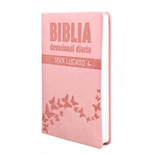 Load image into Gallery viewer, Biblia RVR60 DEVOCIONAL DIARIA - Rosa - by Editorial NivelUno
