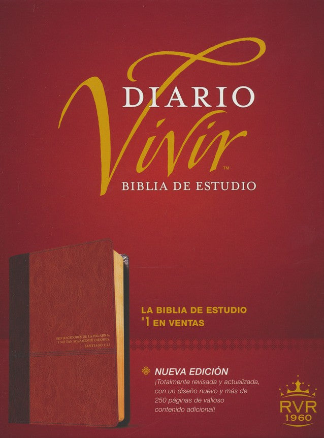 Biblia de estudio del diario vivir RVR60,  By: Tyndale