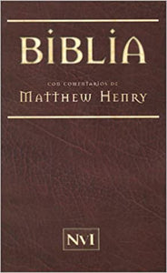 Biblia con comentarios de Matthew Henry NVI Editorial PortaVoz