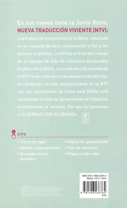Biblia NTV, Edición zíper Flores by Tyndale
