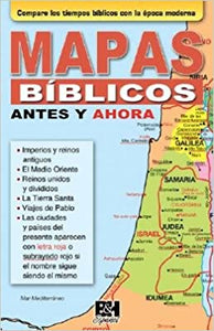 Mapas Biblicos Antes y Ahora by B&H