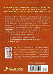 Renovatio, 12 claves fundamentales para desarrollar un ministerio juvenil efectivo, Abel López