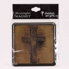 Load image into Gallery viewer, Meaningful Magnet: Cross, 3:16
