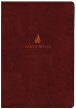 Load image into Gallery viewer, NVI Biblia Letra Súper Gigante marrón, piel fabricada con índice by B&amp;H Espanol
