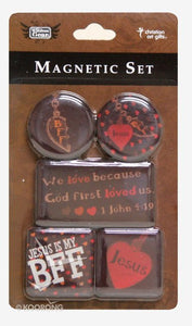 Love Magnet Set - 1 John 4:19
