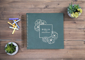 Biblia Para Ilustrar RVR60 verde símil piel Imitation Leather –  Edición en Español  de B&H Español
