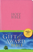Load image into Gallery viewer, NIV, Gift and Award Bible, Leather-Look, Pink, Red Letter Edition Zondervan
