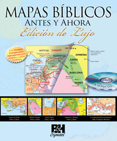 Mapas Bíblicos Antes y Ahora: Edición de Lujo by B&H Espanol