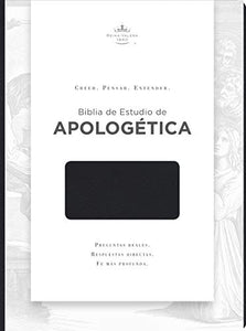 Biblia de Estudio de Apologética, negro imitación piel by B&H Español