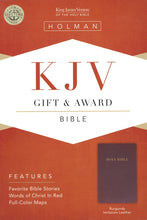 Load image into Gallery viewer, KJV Gift &amp; Award Bible, Imitation leather, Burgundy , B&amp;H Books B&amp;H BOOKS / 1990 / IMITATION LEATHER
