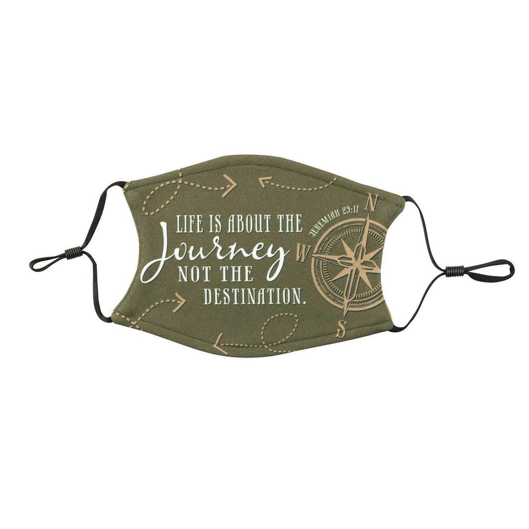 LIFE IS ABOUT THE JOURNEY MASK
