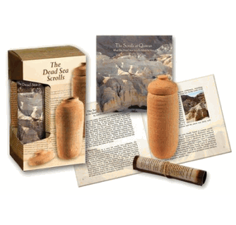 Gift Set - Dead Sea Scrolls Set w/Pottery Jar