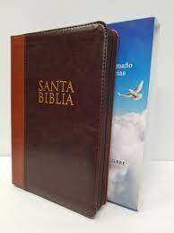 CELESTIAL Biblia Letra Grande Tamano Manual Con Cierre, Duo tono RVR60