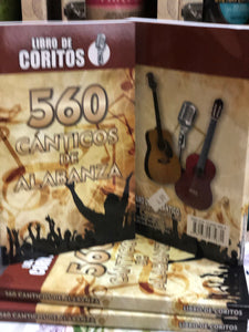 Libro de Coritos 560 Cánticos De Alabanzas by Faro del Atlántico