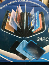 Load image into Gallery viewer, GreatShield - Cartera Wallet con bloqueo RFID (7 ranuras de aluminio, para tarjetas de identificación o de crédito, para hombres y mujeres) by COD NOVELTIES
