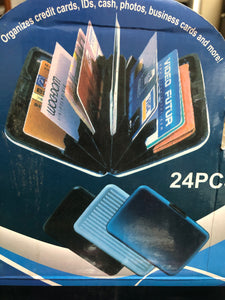 GreatShield - Cartera Wallet con bloqueo RFID (7 ranuras de aluminio, para tarjetas de identificación o de crédito, para hombres y mujeres) by COD NOVELTIES