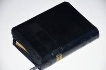 Load image into Gallery viewer, Biblia Compacta con Cierre Reina-Valera 1960: imit. negro con índice
